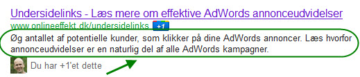 Meta description eksempel